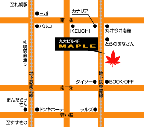 札幌店MAP